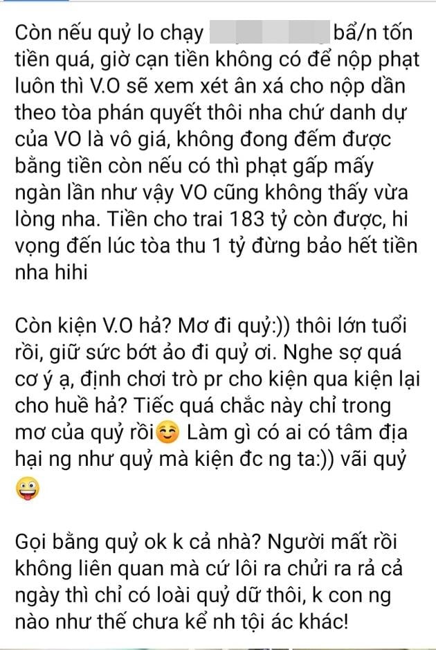 Vy Oanh mỉa CEO: Nếu cạn tiền nộp phạt, ân xá cho nộp dần-5