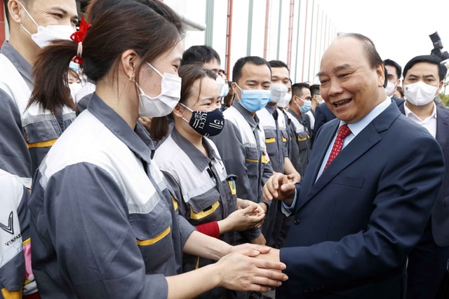 Chủ tịch nước chúc Tết các đối tượng chính sách, người lao động tại Hải Phòng - Ảnh 2. Chủ tịch nước chúc Tết các đối tượng chính sách, người lao động tại Hải Phòng - Ảnh 2.