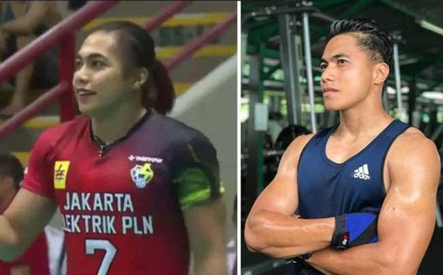Nữ VĐV bóng chuyền chuyển giới của Indonesia bất ngờ… lấy vợ - 1