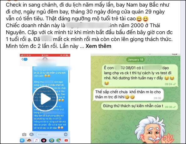 Chính thất bóc phốt tiểu tam sinh năm 2000 là doanh nhân cực sang chảnh, bị bắt tại trận 2 lần nhưng vẫn lên tiếng thách thức!-1