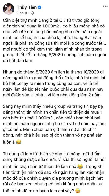 Thủy Tiên - Công Vinh bị nhiều hàng xóm đòi khởi kiện?-5