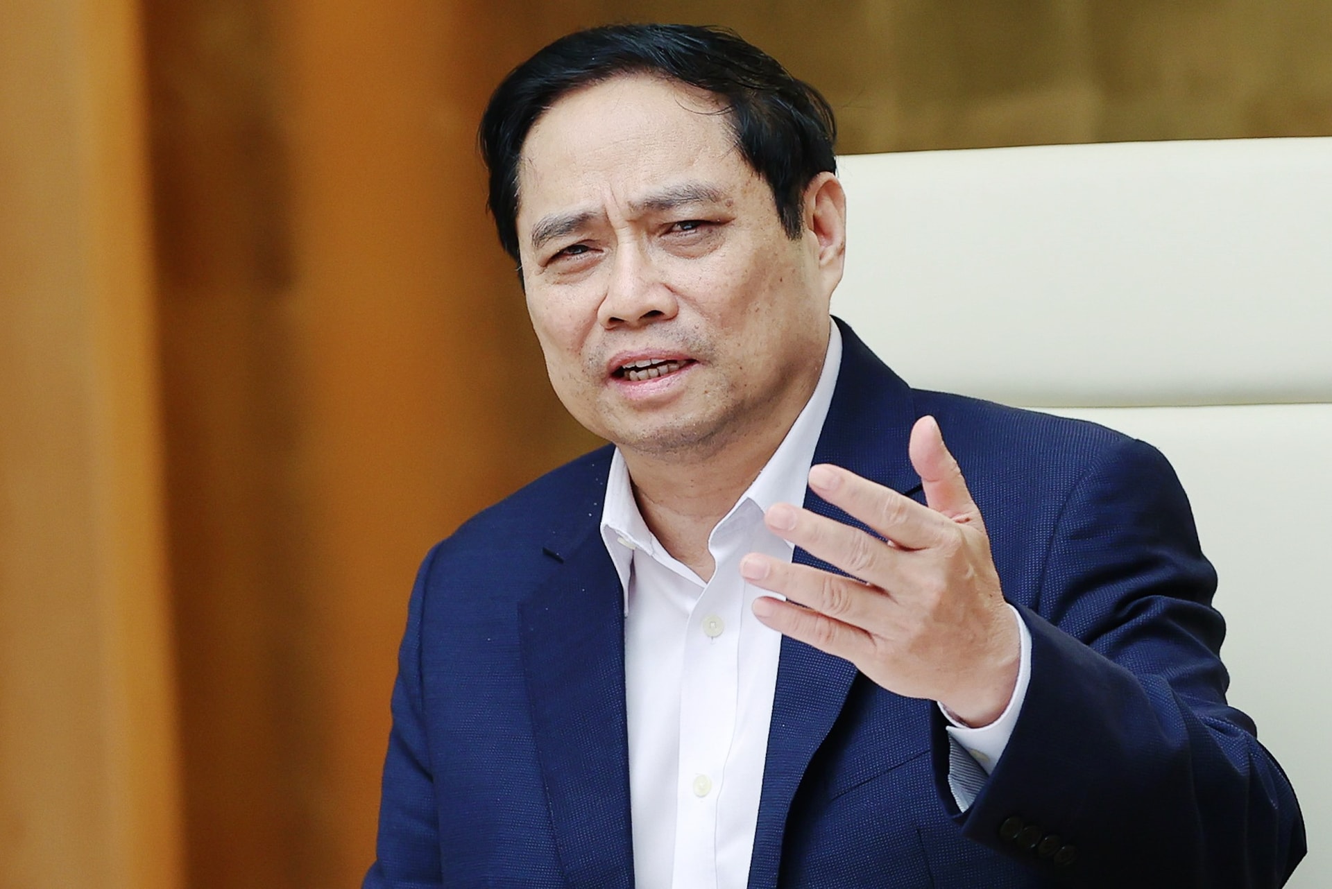 Thủ tướng yêu cầu mạnh dạn mở cửa, không để lỡ nhịp phục hồi nhanh, phát triển bền vững - Ảnh 1. Thủ tướng yêu cầu mạnh dạn mở cửa, không để lỡ nhịp phục hồi nhanh, phát triển bền vững - Ảnh 1.