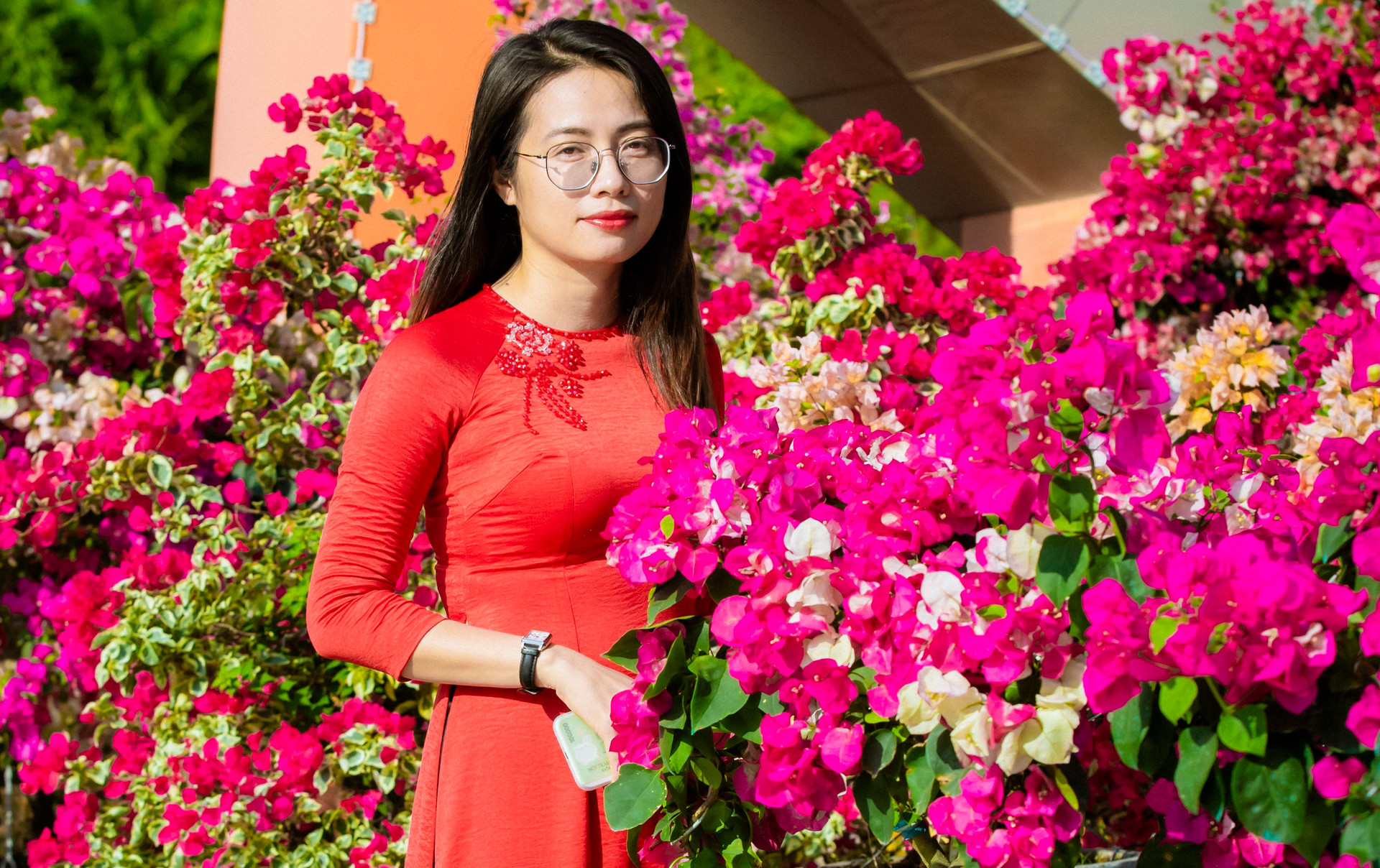 Ninh Thuận: Người dân dạo chợ ngắm hoa là chính, ít người mua - 8