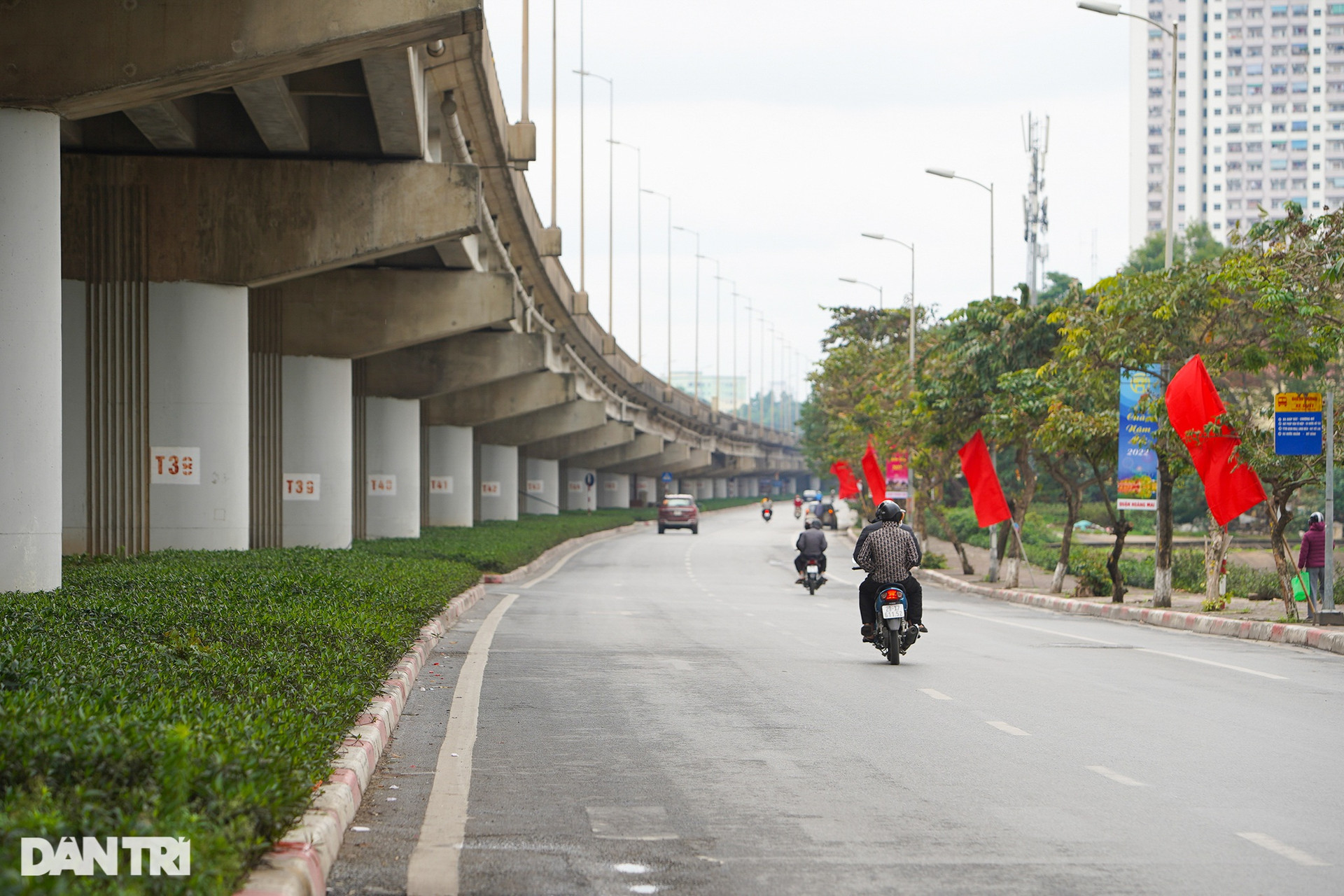 Toàn cảnh đường phố Hà Nội vắng vẻ, thông thoáng ngày cuối cùng năm Tân Sửu - 8