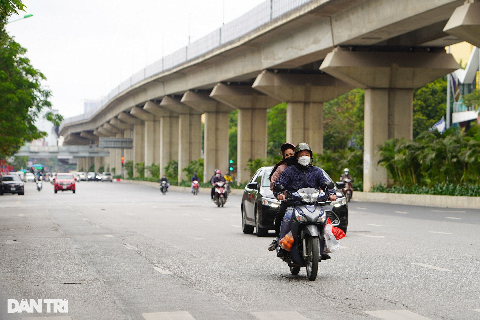 Toàn cảnh đường phố Hà Nội vắng vẻ, thông thoáng ngày cuối cùng năm Tân Sửu - 13