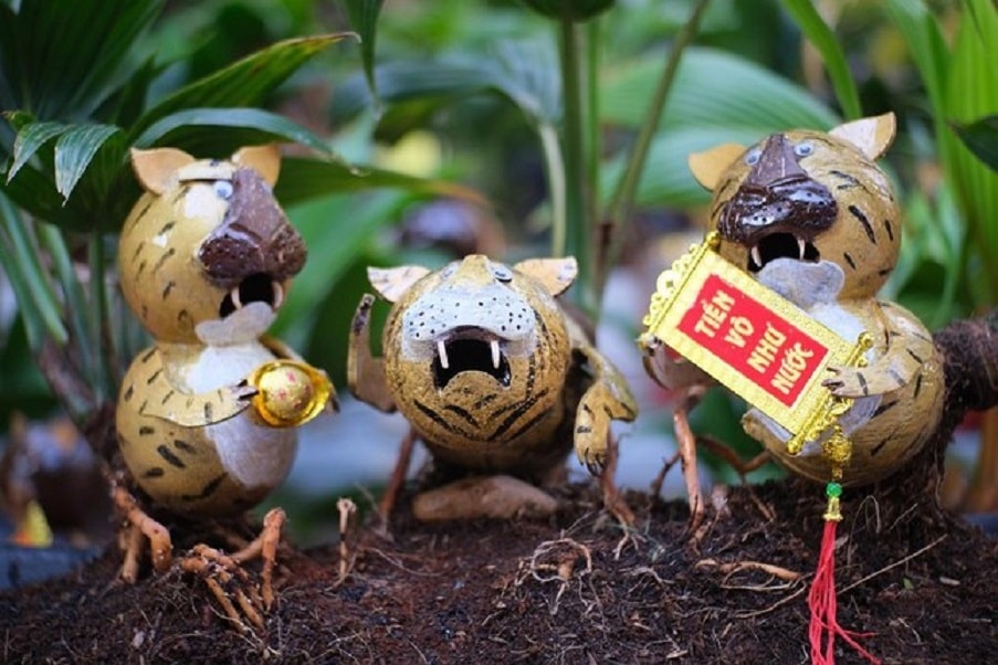 Loạt sản phẩm hình hổ trang trí nhà đón Tết Nhâm Dần - 4