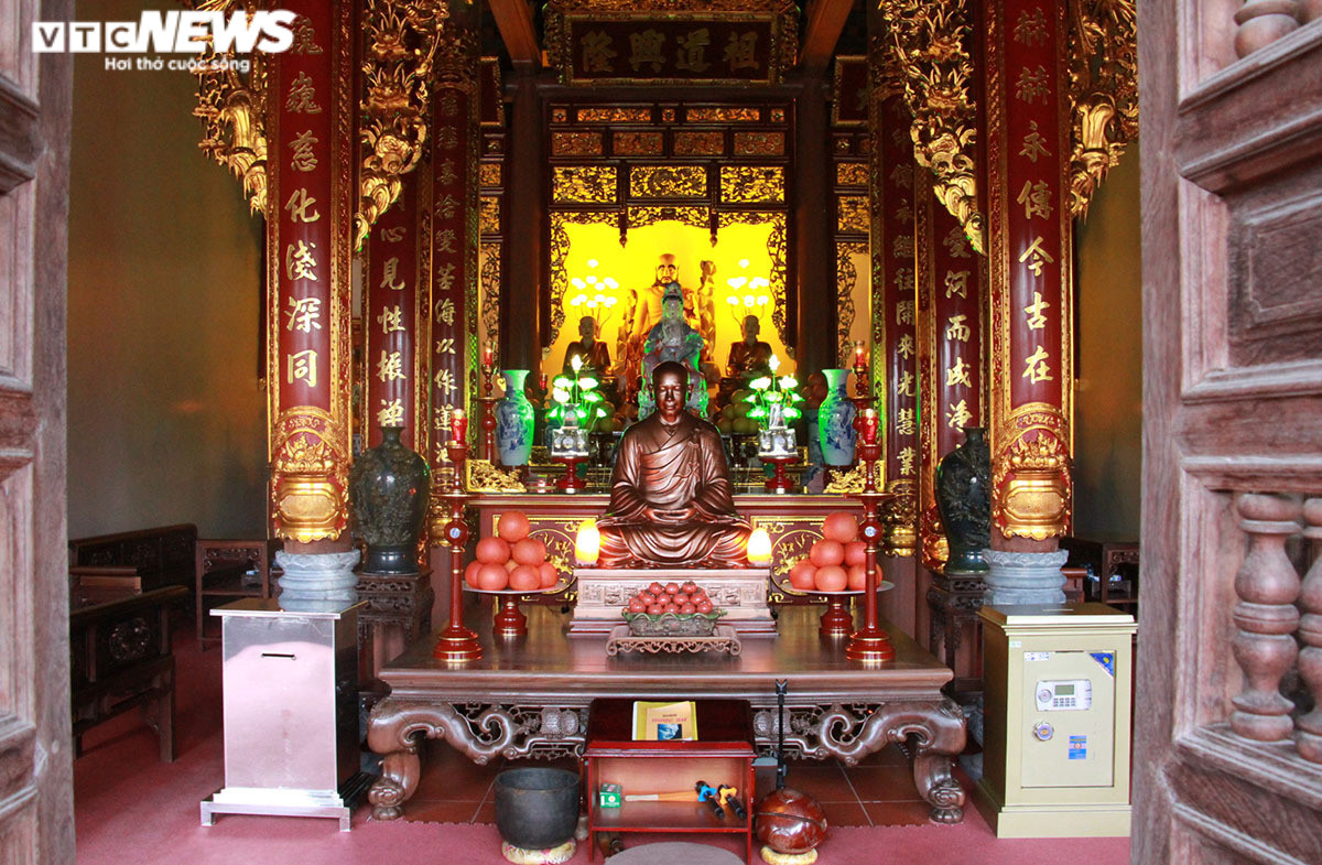 Cận cảnh ngôi chùa trên núi có pho tượng Phật bằng đồng lớn nhất Hải Phòng - 17
