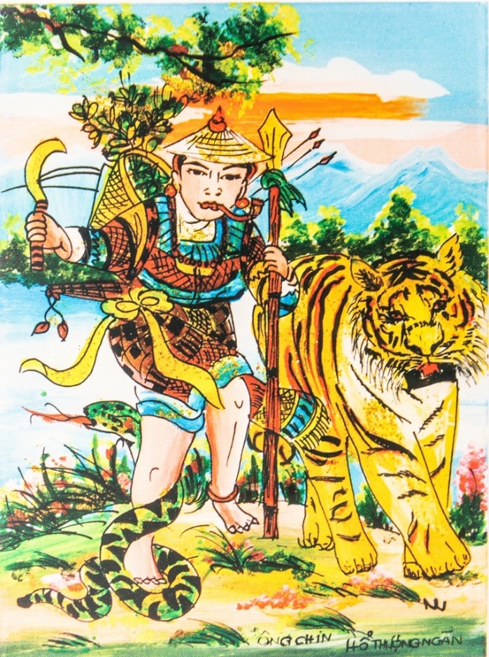 Hình tượng hổ uy phong ở di tích, đền đài đất cố đô Huế - 16 Hình tượng hổ uy phong ở di tích, đền đài đất cố đô Huế - 16