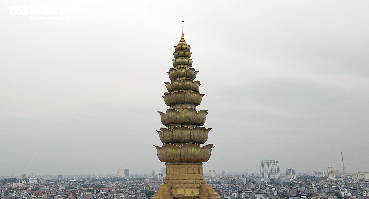 Chiêm ngưỡng ngôi chùa có tòa tháp cửu phẩm liên hoa cao nhất Hải Phòng - 6
