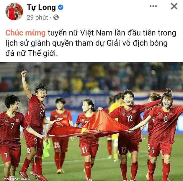 Lan Ngọc, Ngô Kiến Huy và dàn sao chúc mừng tuyển nữ Việt Nam-5