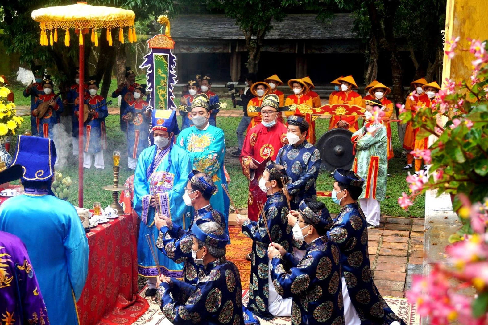 Kỳ thú tái hiện lễ hạ nêu trong Hoàng cung cố đô Huế - 1