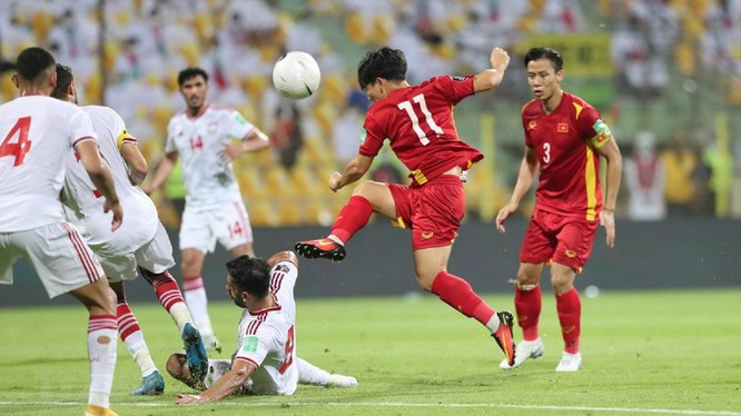 Với pha mở tỷ số của Tấn Tài, đội tuyển Việt Nam đã có những bàn thắng đầu tiên trong cuộc ra quân tại sân Mỹ Đình với đội tuyển Trung Quốc.