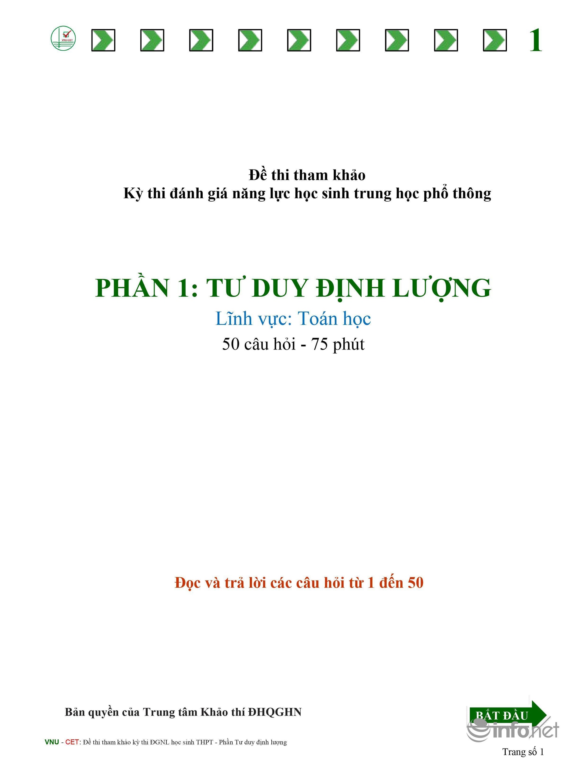 Trọn bộ đề tham khảo thi đánh giá năng lực ĐHQG Hà Nội 2022 với 150 câu hỏi