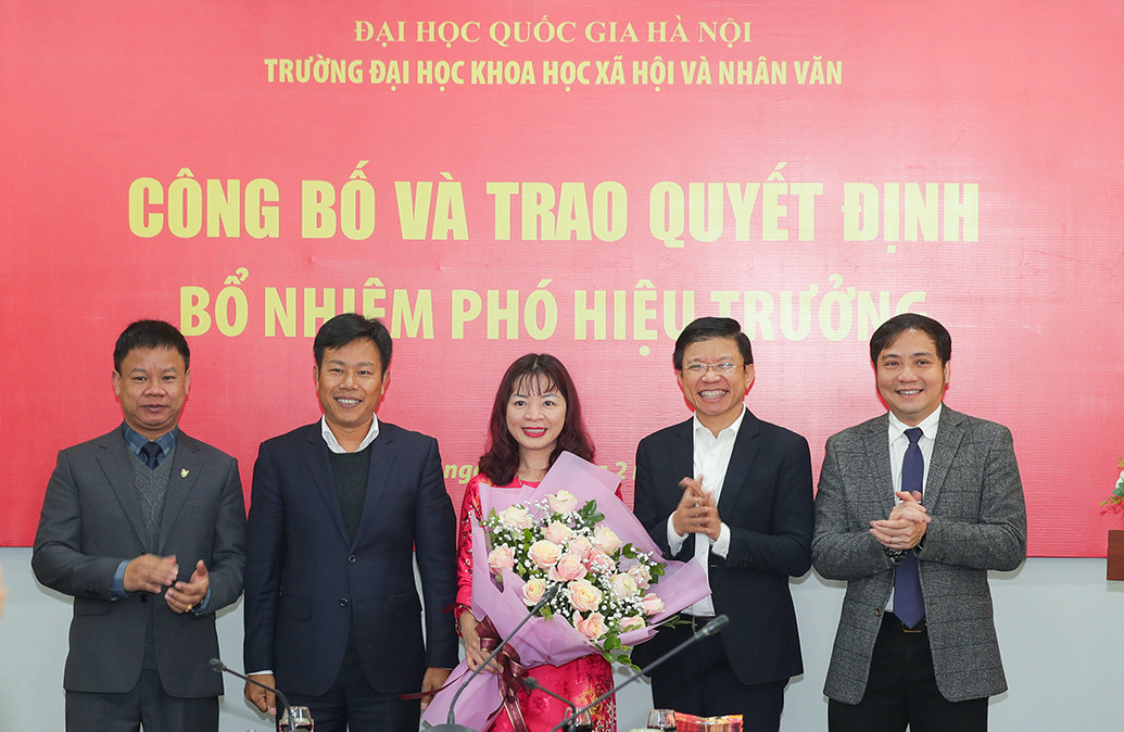 Đại học Khoa học xã hội và Nhân văn Hà Nội thêm phó hiệu trưởng mới - 1