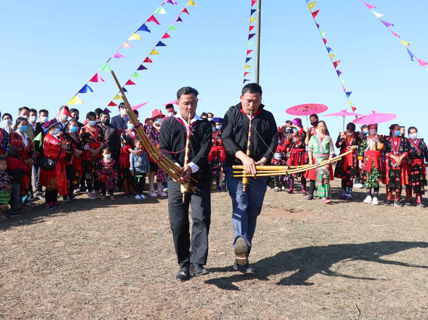 Điện Biên: Phục dựng lễ hội Gầu Tào của cộng đồng dân tộc Mông - 15
