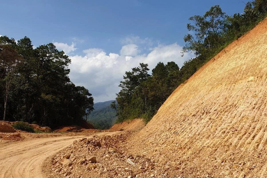 San ủi rừng đặc dụng để làm đường Trường Sơn Đông: Đắk Lắk tuýt còi - 1