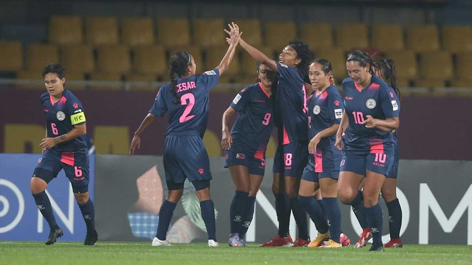 Tuyển nữ Philippines sẽ là đối trọng xứng đáng của tuyển nữ Việt Nam trong năm 2022. Ảnh: AFC