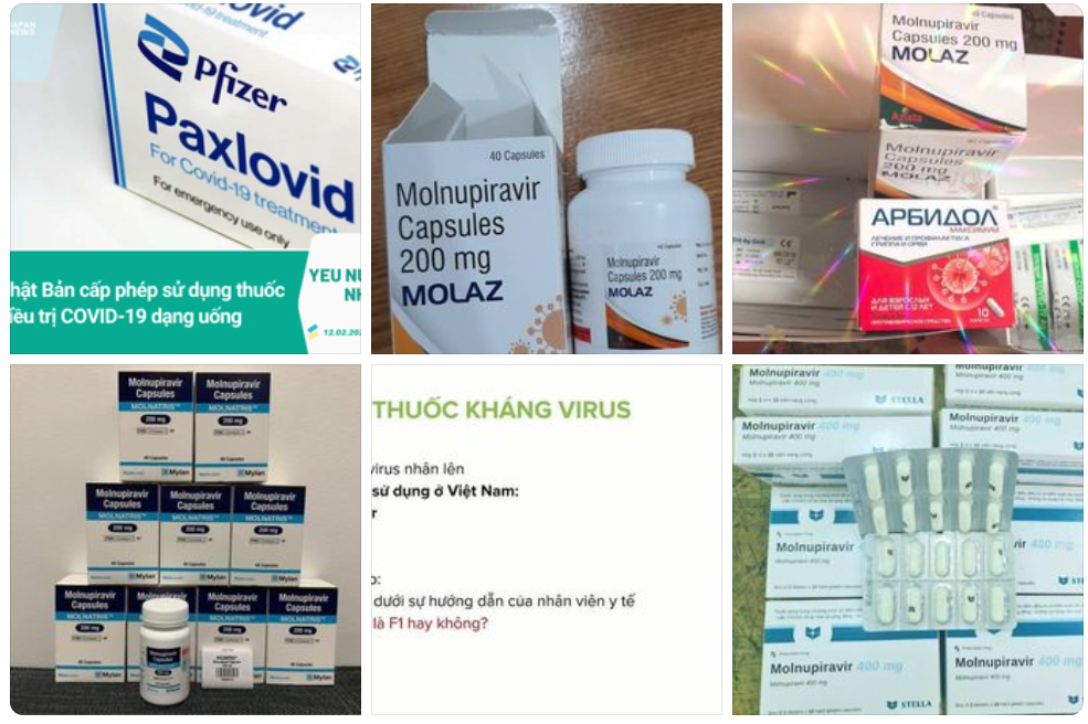 Nghệ An cấm mua bán thuốc Molnupiravir điều trị COVID-19  - 1