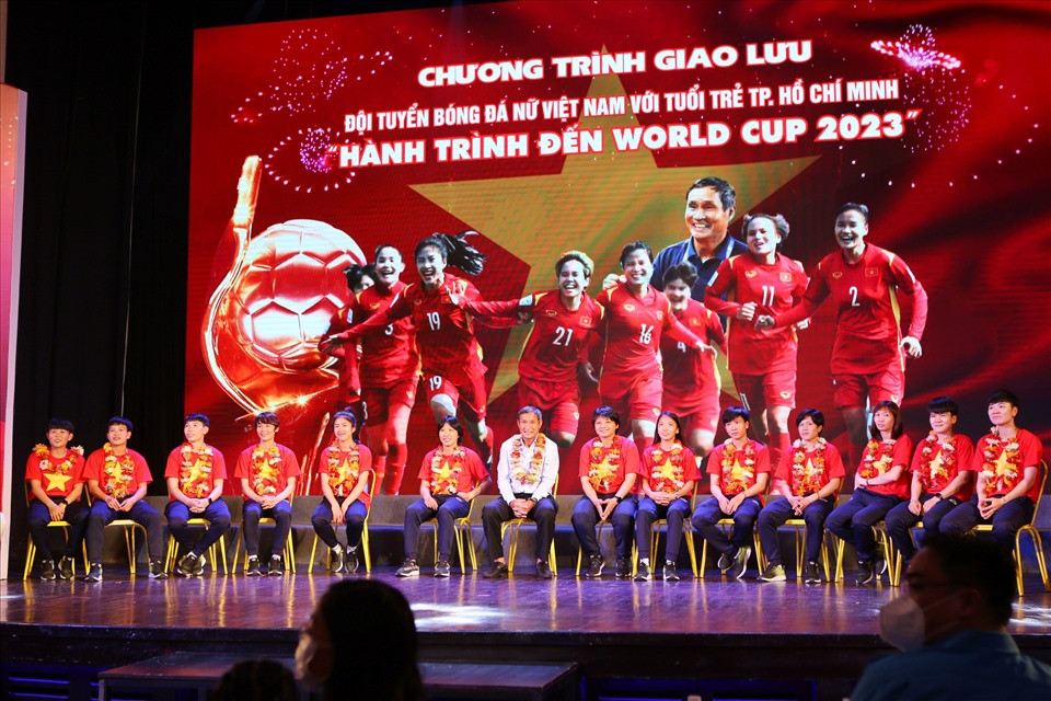 Tuyển nữ Việt Nam kể về những kỷ niệm khi tham dự Asian Cup 2022 tại Ấn Độ. Ảnh: Thanh Vũ