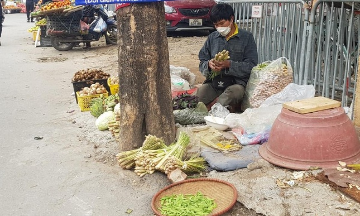 Tại các chợ dân sinh Hà Nội, hình ảnh nhiều sạp hàng bán, chanh, sả, gừng tràn ngập những ngày này. Trước những thông tin truyền tai nhau về việc xông hơi bằng chanh, sả, gừng phòng chống COVID-19 nên nhiều người tranh thủ mua về tích trữ dùng dần. Điều này khiến giá mặt hàng này tăng lên từng ngày. Anh Nguyễn Khoán, buôn sả tại chợ Thượng Thanh (Long Biên, Hà Nội) chia sẻ: 