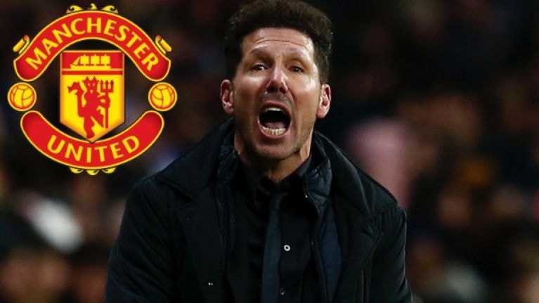 MU phải ký HLV Simeone mới đấu được Man City và Liverpool