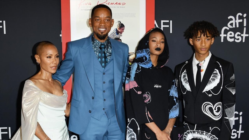 Cả 2 người con của vợ chồng Will Smith đều có cá tính mạnh. Ảnh: Getty.