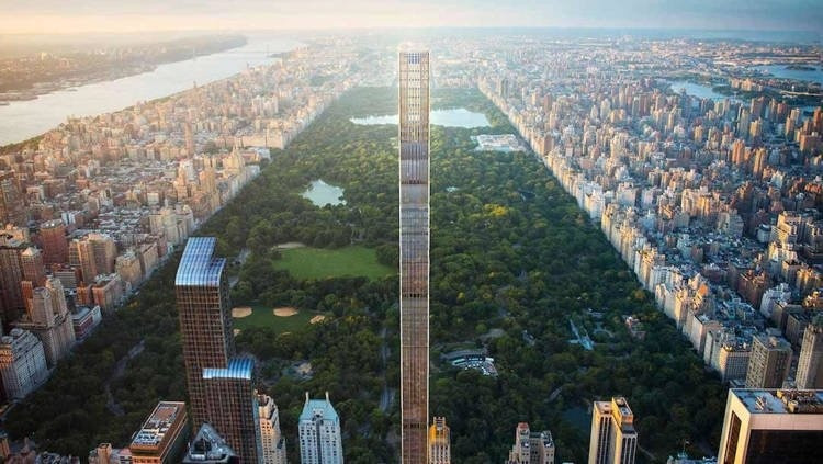 Tòa nhà chọc trời siêu mỏng nhất thế giới với chiều cao gần nửa cây số - 2