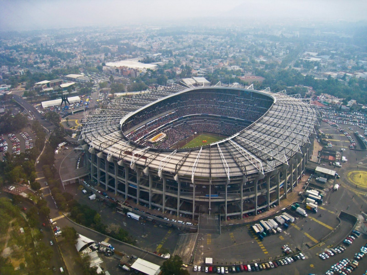 Sân Azteca là nơi diễn ra 2 trận chung kết World Cup 1970 và 1986.