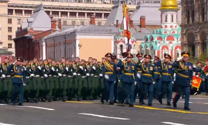Trực tiếp: Nga duyệt binh kỷ niệm 77 năm Ngày Chiến thắng phát xít - 3