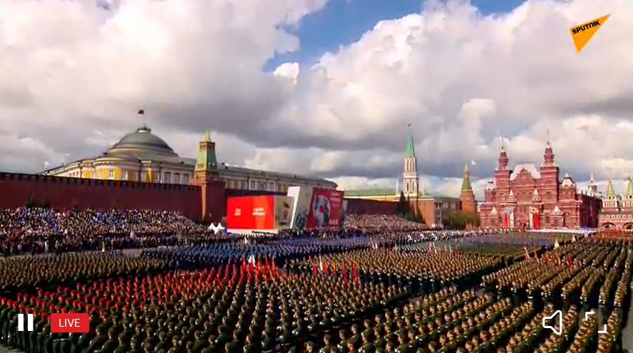 Trực tiếp: Nga duyệt binh kỷ niệm 77 năm Ngày Chiến thắng phát xít - 5