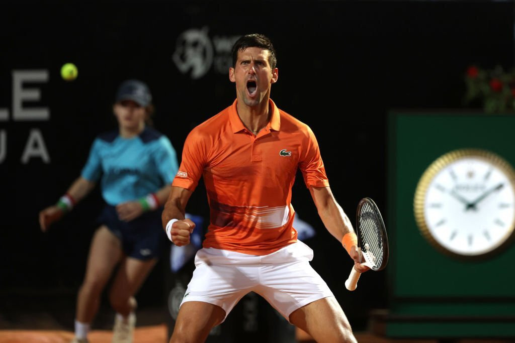 Djokovic cán mốc 1000 chiến thắng, vào chung kết Rome Masters - 1