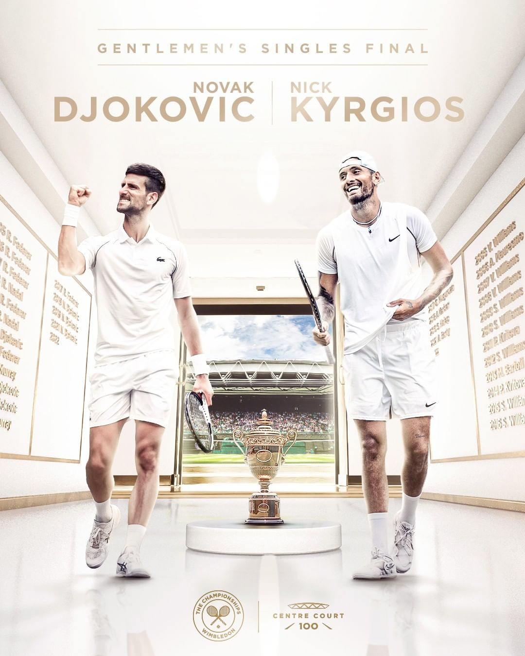 Chung kết Wimbledon: Lịch sử gọi tên Djokovic hay Kyrgios? - 1