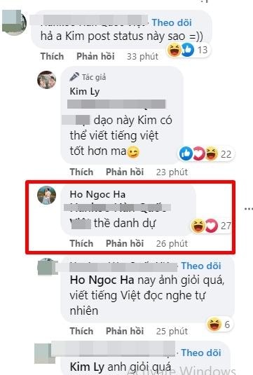 Hồ Ngọc Hà thề không đứng sau status tiếng Việt xuất thần của Kim Lý-5