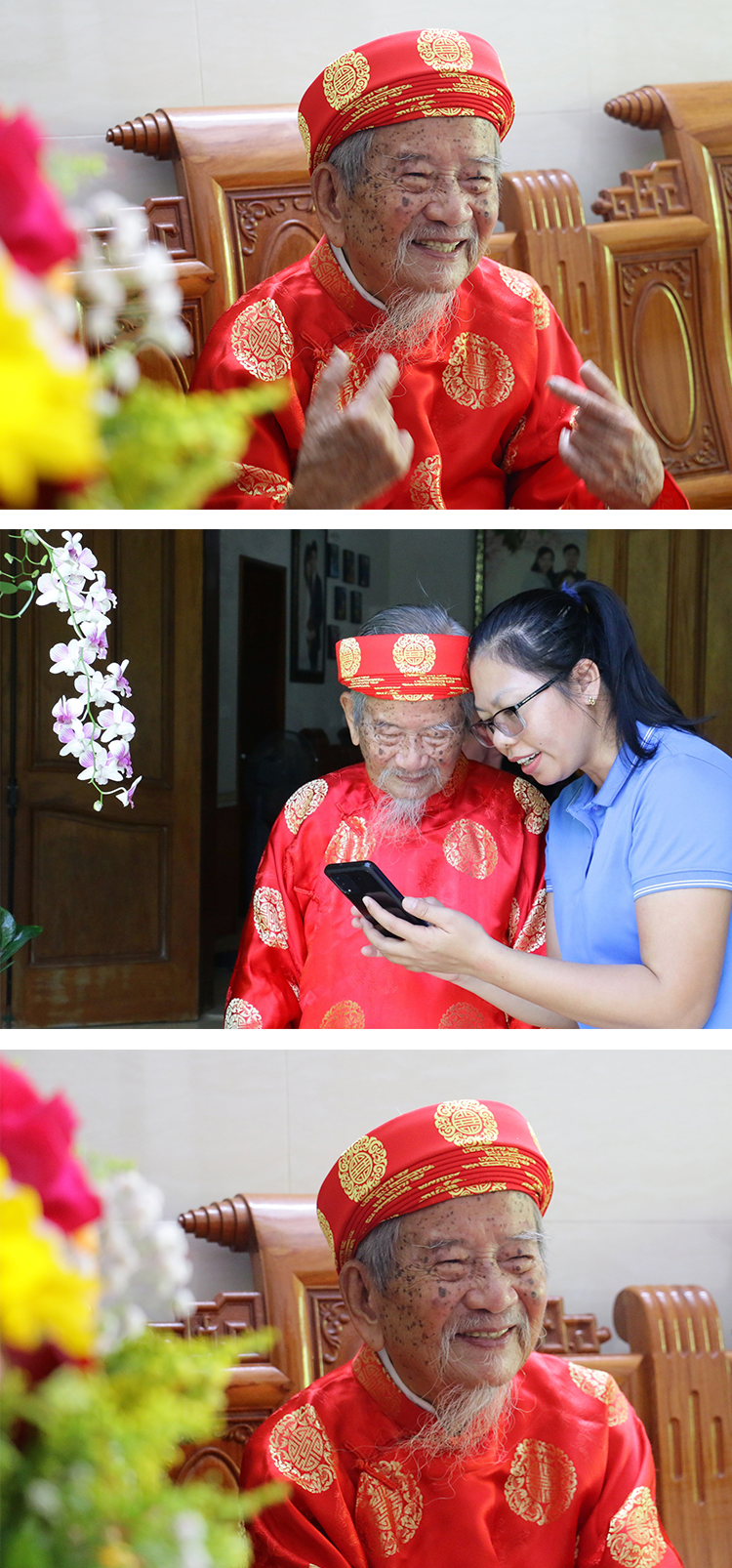 Cụ ông 102 tuổi ngày làm việc 8 tiếng, leo 10 vòng cầu thang - 16 Cụ ông 102 tuổi ngày làm việc 8 tiếng, leo 10 vòng cầu thang - 16