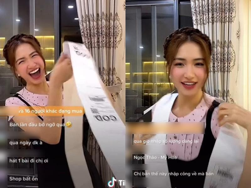 Sao Việt livestream bán hàng online: Hòa Minzy như tấu hài-5