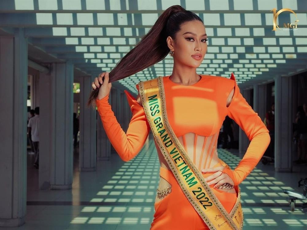 Thiên Ân thắng giải vote đầu, được ăn tối với Chủ tịch Miss Grand-9