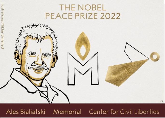 Giải Nobel Hoà bình 2022 gây bất ngờ - Ảnh 1.