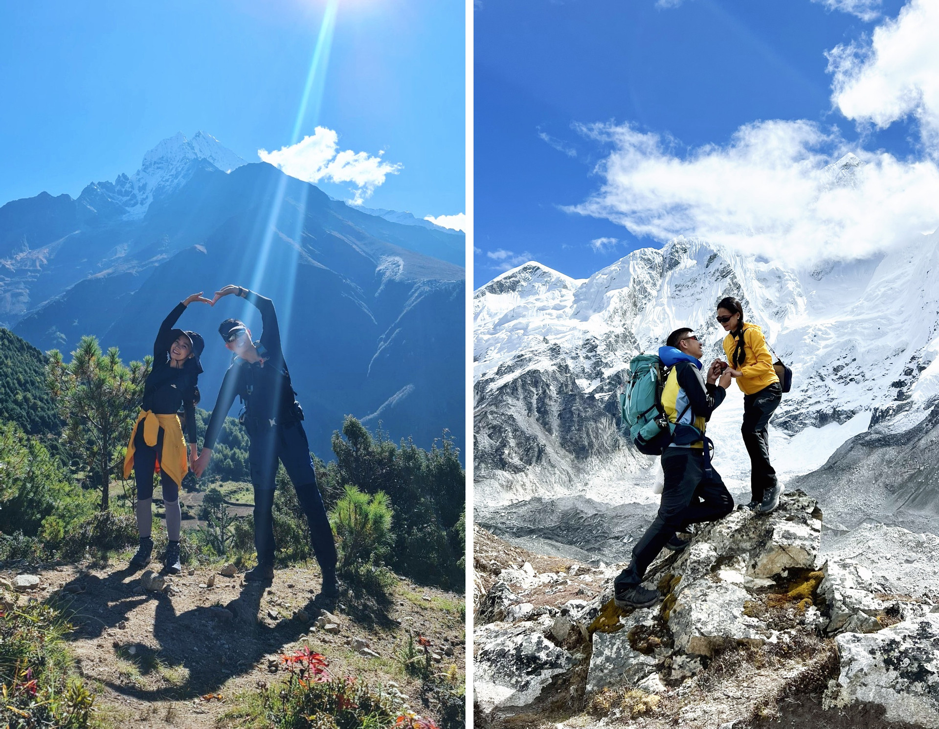 Chuyện tình lãng mạn của cặp đôi Việt cầu hôn trên Everest - 6