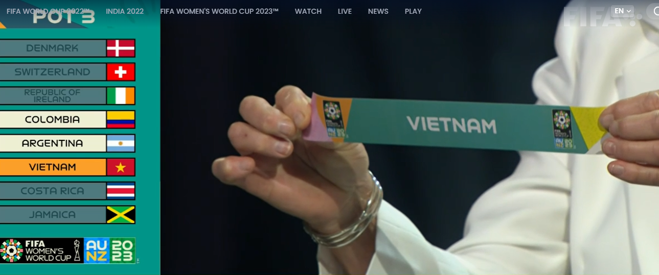 Nữ Việt Nam cùng bảng Mỹ, Hà Lan ở World Cup 2023 - 2