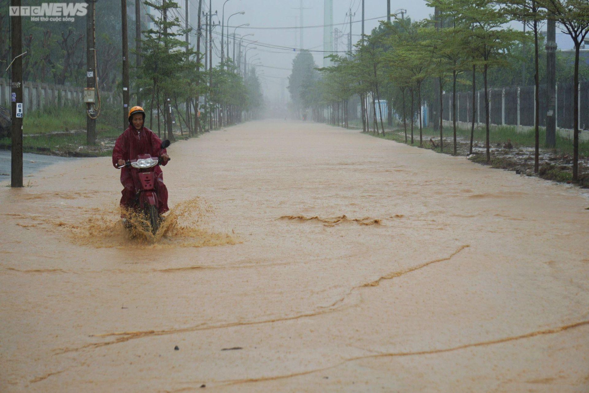 Ảnh: Mưa lớn, nhiều tuyến đường Đà Nẵng lại ngập nặng - 4