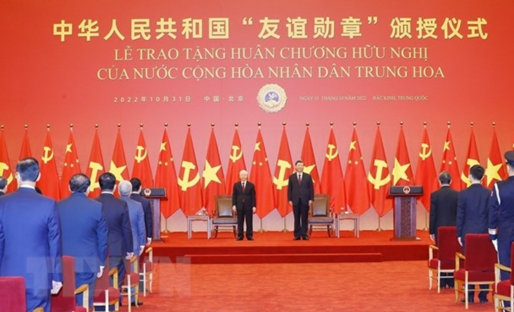 Trung Quốc trao Huân chương Hữu nghị tặng Tổng Bí thư Nguyễn Phú Trọng - 1