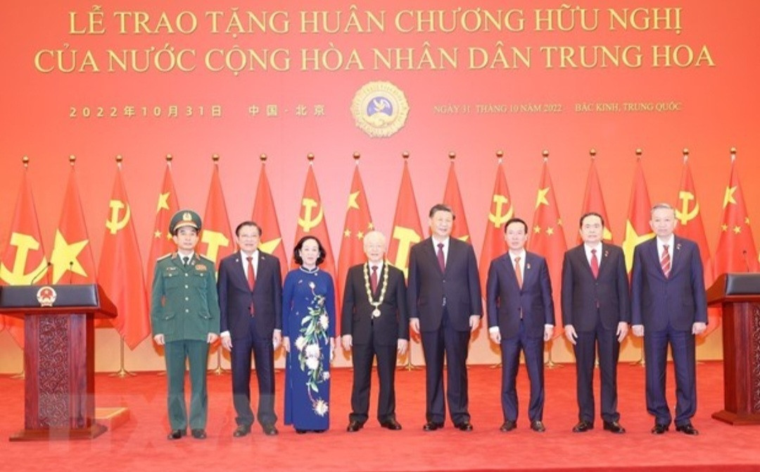 Trung Quốc trao Huân chương Hữu nghị tặng Tổng Bí thư Nguyễn Phú Trọng - 8