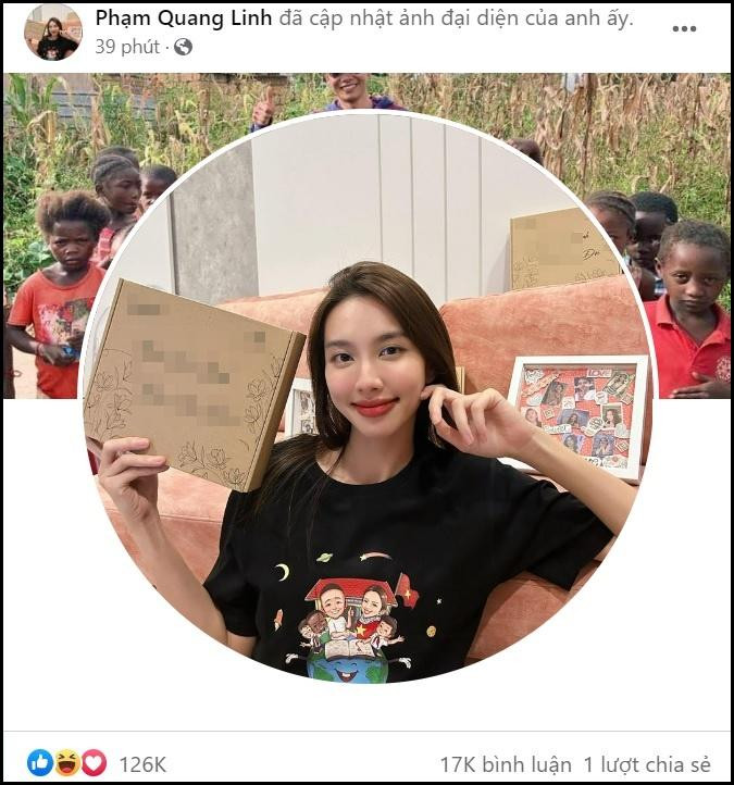 Thùy Tiên đổi avatar hình Quang Linh Vlog và Lôi Con-2