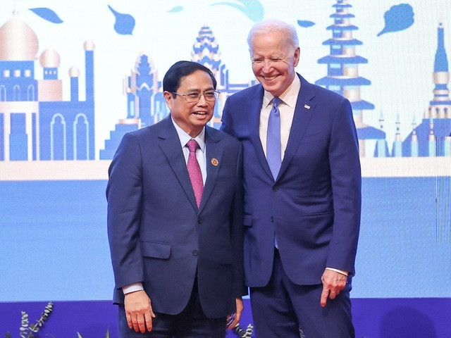 Thủ tướng Phạm Minh Chính gặp Tổng thống Hoa Kỳ Joe Biden - 1