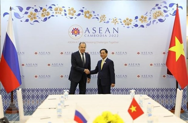 Bộ trưởng Ngoại giao Việt Nam gặp Ngoại trưởng Nga và Ukraine - 1