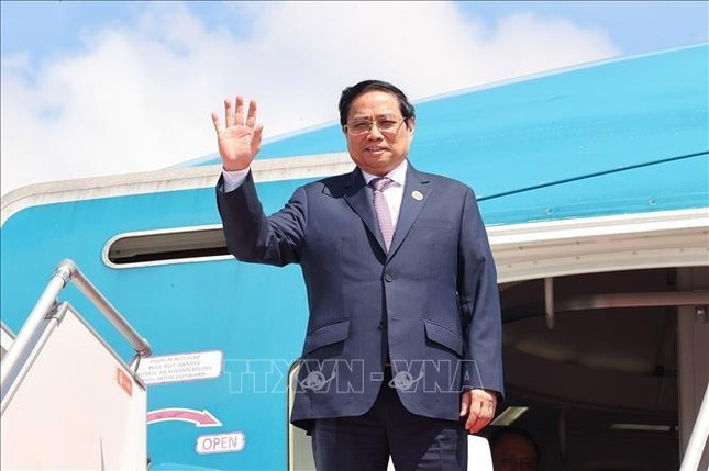Thủ tướng Phạm Minh Chính về tới Hà Nội, kết thúc chuyến công tác tại Campuchia ảnh 1