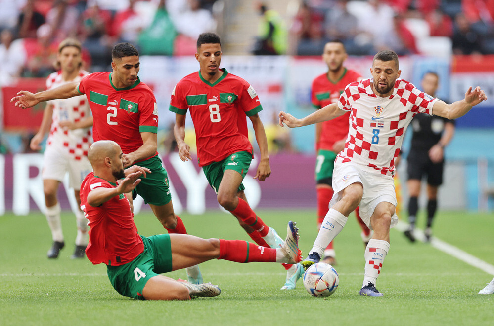 Hàng công bế tắc, Croatia chia điểm với Maroc - 2