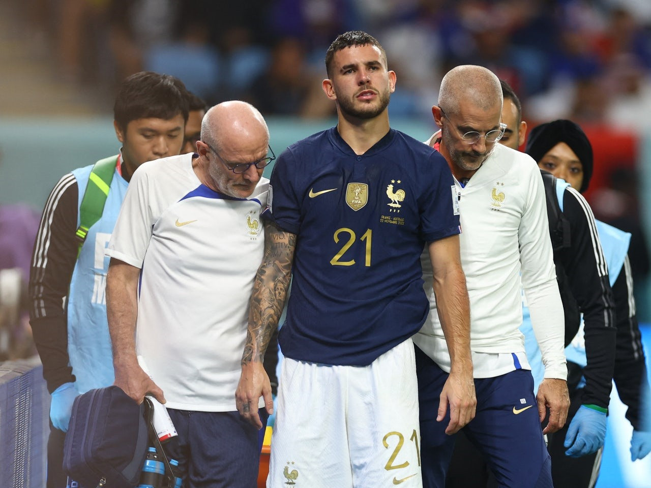 Pháp liên tiếp nhận tin dữ về lực lượng trước thềm World Cup. Ảnh: AFP