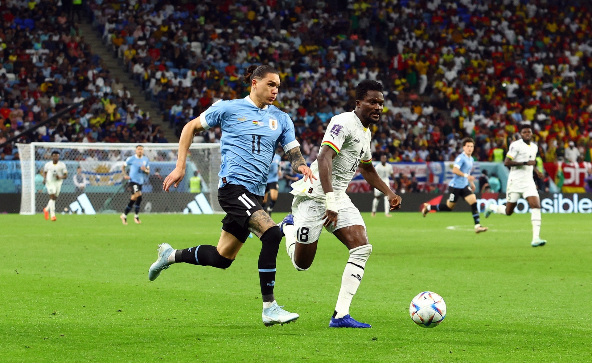 Đánh bại Ghana, Uruguay ngậm ngùi chia tay World Cup 2022 - 2