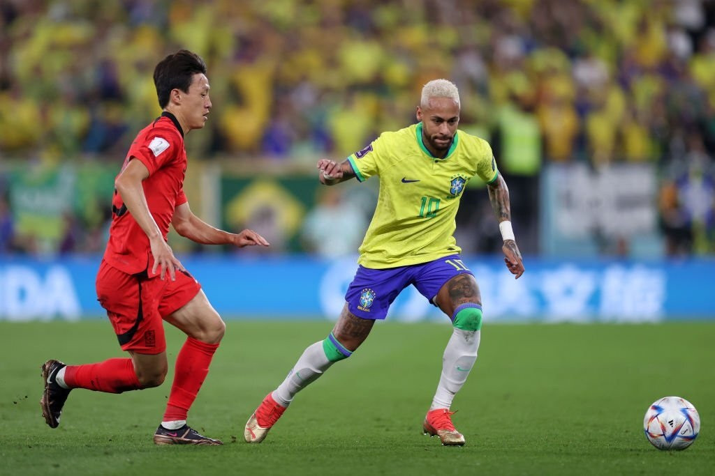 Brazil thắng 4-1 trước Hàn Quốc, tiến vào tứ kết gặp Croatia - 1